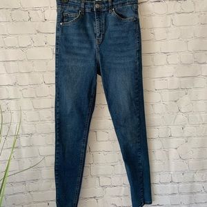 Top shop high waisted skinny jeans